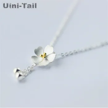 Uini-Tail new 925 sterling silver flowers tassel cherry blossom pendant necklace Korea simple color separation clavicle chain
Uini-Tail new 925 sterling silver flowers tassel cherry blossom pendant necklace Korea simple color separation clavicle chain