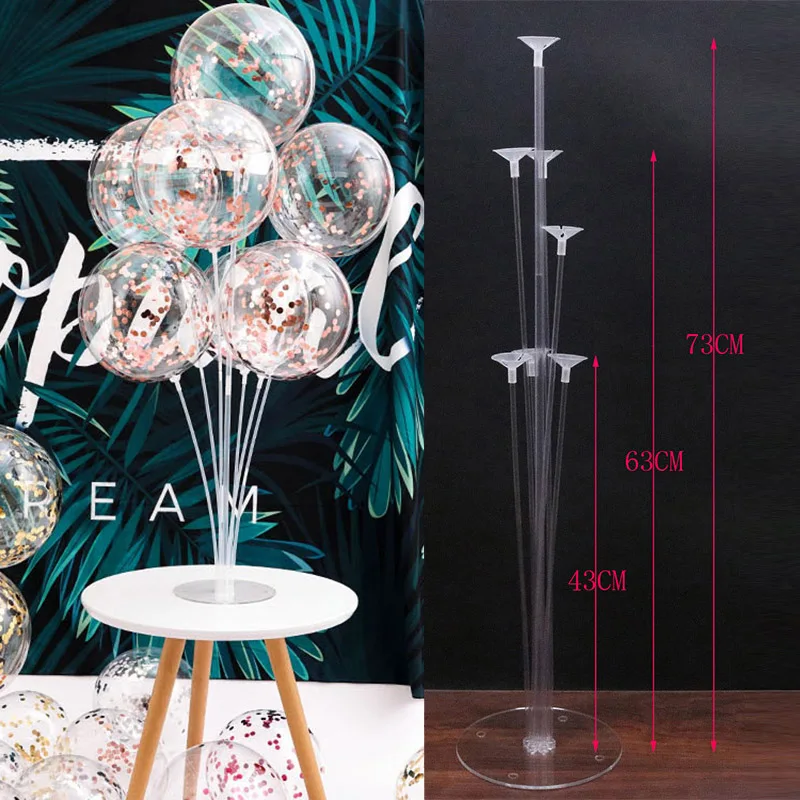 7tube Balloons Stand Ballon Column Base Wedding Decoration Confetti Balloon Kids Birthday Party Decor Baloon Arch Baby Shower
7tube Balloons Stand Ballon Column Base Wedding Decoration Confetti Balloon Kids Birthday Party Decor Baloon Arch Baby Shower
