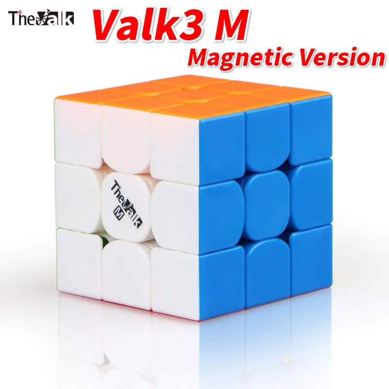 

Qiyi Valk 3 M 3x3x3 Magnetic Magic Cube Qiyi Valk 3M Mofangge 3x3 Speed Cube Valk3 M Cubo Magico Professional Toys For Children