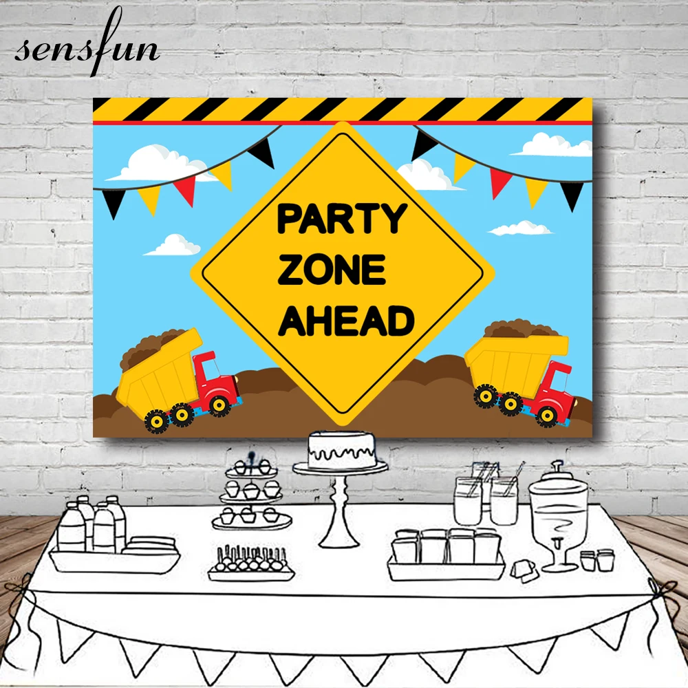 Sensfun Construction Party Photograph Backdrop Custom Boys Birthday Party Backgrounds For Photo Studio 7x5FT
Sensfun Construction Party Photograph Backdrop Custom Boys Birthday Party Backgrounds For Photo Studio 7x5FT