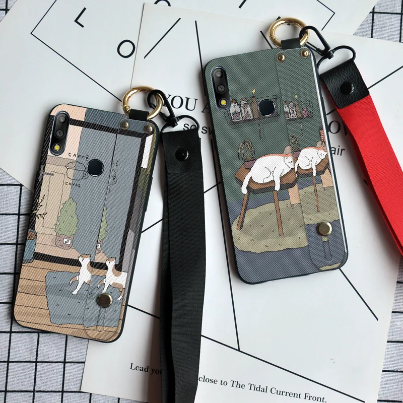 Cute Cat Wristband Case For Asus Zenfone Max Pro M2 ZB631KL ZB633KL Neck Strap Slicone Back Cover For Asus 5Z ZE620KL ZS620KL
Cute Cat Wristband Case For Asus Zenfone Max Pro M2 ZB631KL ZB633KL Neck Strap Slicone Back Cover For Asus 5Z ZE620KL ZS620KL