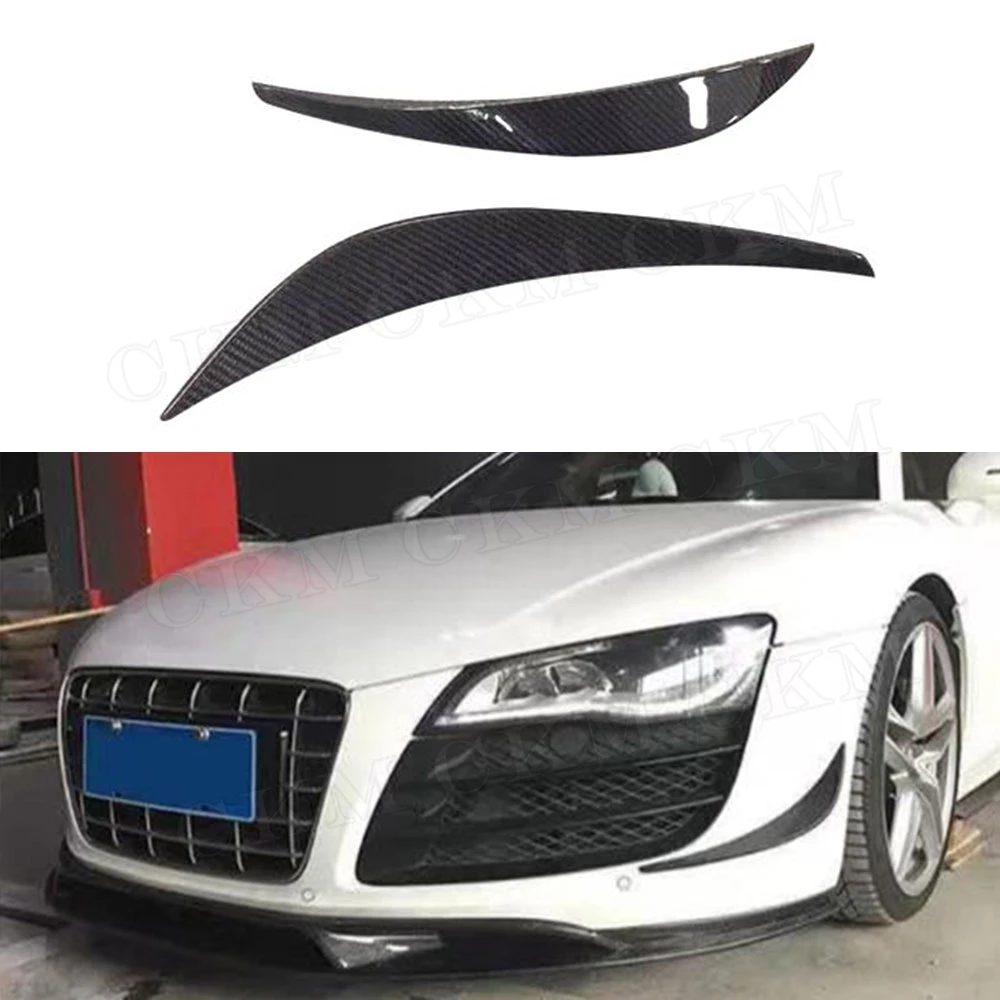 Carbon Fiber Front Bumper Side Canards Splitter Spoiler for Audi R8 2015 2016 2017 2018 2019 Car Styling
Carbon Fiber Front Bumper Side Canards Splitter Spoiler for Audi R8 2015 2016 2017 2018 2019 Car Styling