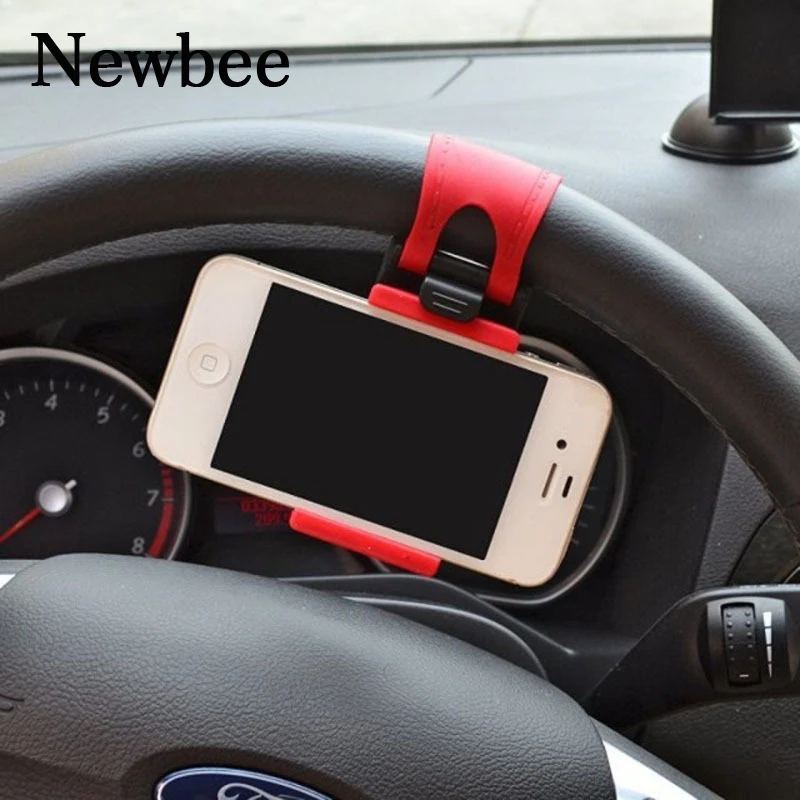 Newbee Car Steering Wheel Clip Buckle Socket Mobile Phone Holder Mount Bracket Anti-Slip Mat For iPhone Samsung GPS Under 5.6''
Newbee Car Steering Wheel Clip Buckle Socket Mobile Phone Holder Mount Bracket Anti-Slip Mat For iPhone Samsung GPS Under 5.6''