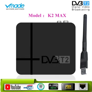 Newest DVB T2 HD 1080P terrestrial receiver DVB T2 TV Tuner DVB T2 H.265 support dobly AC-3 with usb wifi DVB T2 Set top box
Newest DVB T2 HD 1080P terrestrial receiver DVB T2 TV Tuner DVB T2 H.265 support dobly AC-3 with usb wifi DVB T2 Set top box