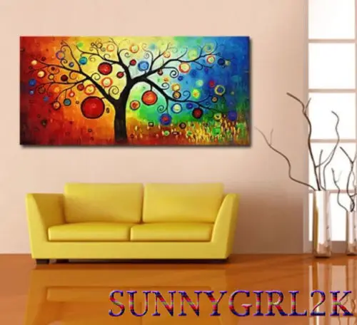 Hot abstract art on canvas printing oil painting Bedroom adorn tree (no frame)
Hot abstract art on canvas printing oil painting Bedroom adorn tree (no frame)
