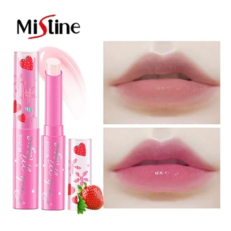 Mistine Natural Strawberry Discoloration Lasting Moisturizing Lip Balm Lipstick Makeup Cosmetics Lips Care Tint Lip Gloss
Mistine Natural Strawberry Discoloration Lasting Moisturizing Lip Balm Lipstick Makeup Cosmetics Lips Care Tint Lip Gloss