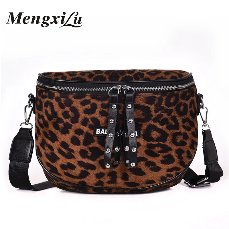 New Women Bags Leopard Luxury Design Female Crossbody Messenger Bags Soft Velour High Quality Ladies Handbags Double Zipper 2018
New Women Bags Leopard Luxury Design Female Crossbody Messenger Bags Soft Velour High Quality Ladies Handbags Double Zipper 2018