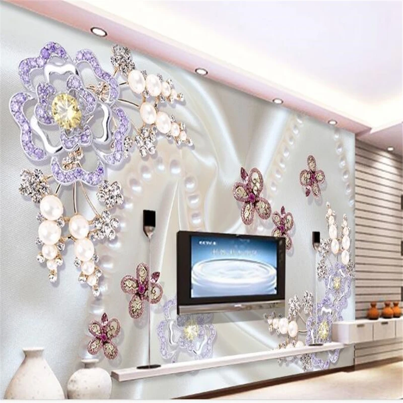 beibehang 3d custom photo wallpaper wall murals wall stickers Picture pearl diamond mosaic flower diaoyi flower TV backdrop
beibehang 3d custom photo wallpaper wall murals wall stickers Picture pearl diamond mosaic flower diaoyi flower TV backdrop