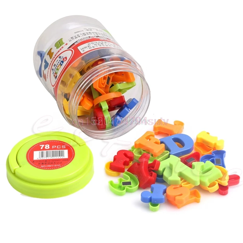Teaching Kid Set Of 78 Magnetic Capital & Lowercase Alphabet Letters Numbers Toy #H055#
Teaching Kid Set Of 78 Magnetic Capital & Lowercase Alphabet Letters Numbers Toy #H055#