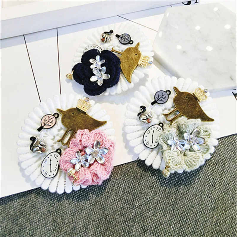 Korea Handmade Vintage Bird Crown Clock Flower Badge Brooches Pins Fashion Jewelry Woman Accessories-JQGWBH022E
Korea Handmade Vintage Bird Crown Clock Flower Badge Brooches Pins Fashion Jewelry Woman Accessories-JQGWBH022E