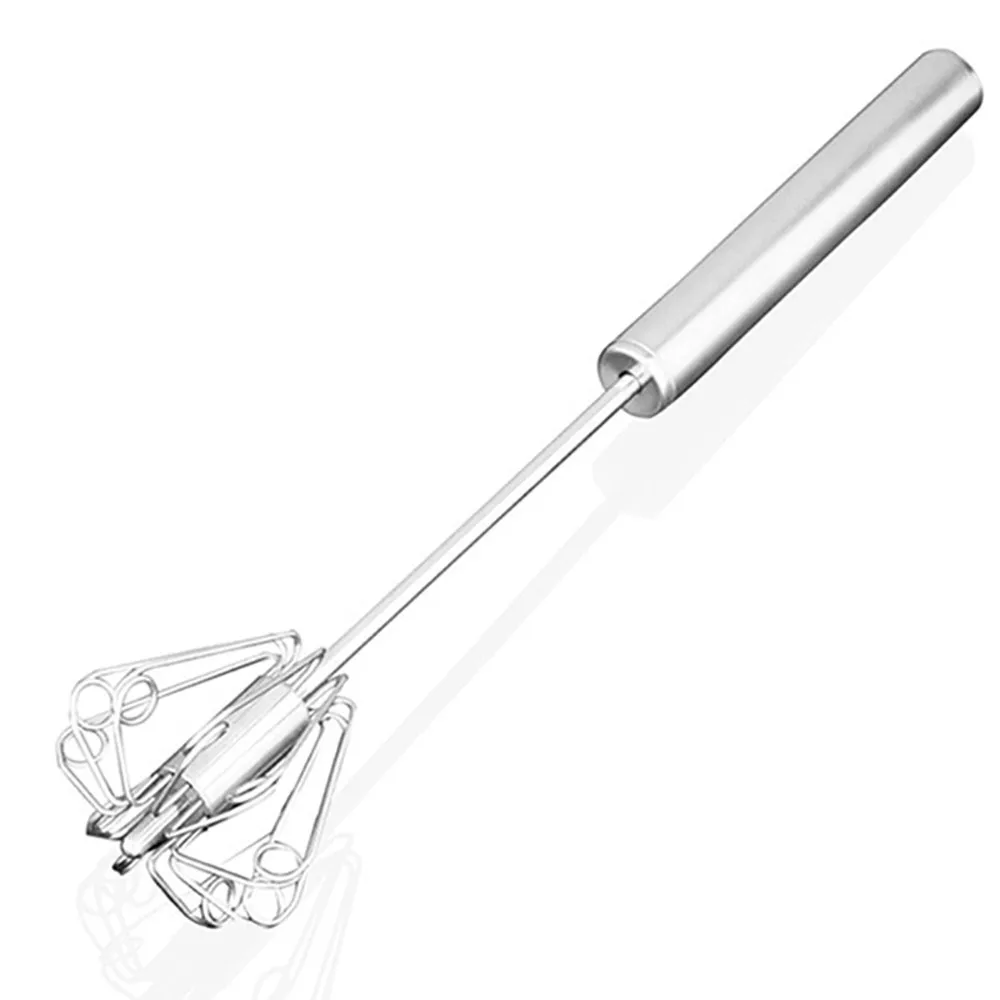 Stainless Steel Semi-Automatic Whisk Mixer Balloon Egg Milk Beater Cooking Tool Hand Rotating Semi-Automatic Mixer 2.606
Stainless Steel Semi-Automatic Whisk Mixer Balloon Egg Milk Beater Cooking Tool Hand Rotating Semi-Automatic Mixer 2.606