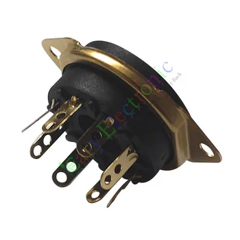 Wholesale and retail 4pc 8pin Gold Bakelite vacuum tube sockets valve base for EL34 KT88 6550 6SN7 free shipping
Wholesale and retail 4pc 8pin Gold Bakelite vacuum tube sockets valve base for EL34 KT88 6550 6SN7 free shipping