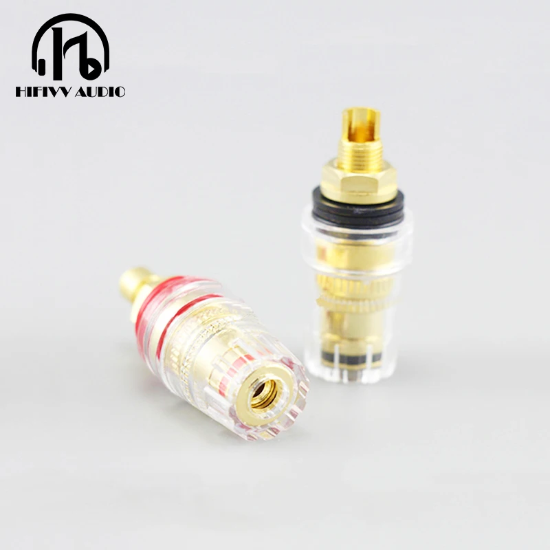 HIFI copper socket plug crystal Audio Speaker Connector Amplifier Terminal Binding Post Banana plug Socket Connector
HIFI copper socket plug crystal Audio Speaker Connector Amplifier Terminal Binding Post Banana plug Socket Connector