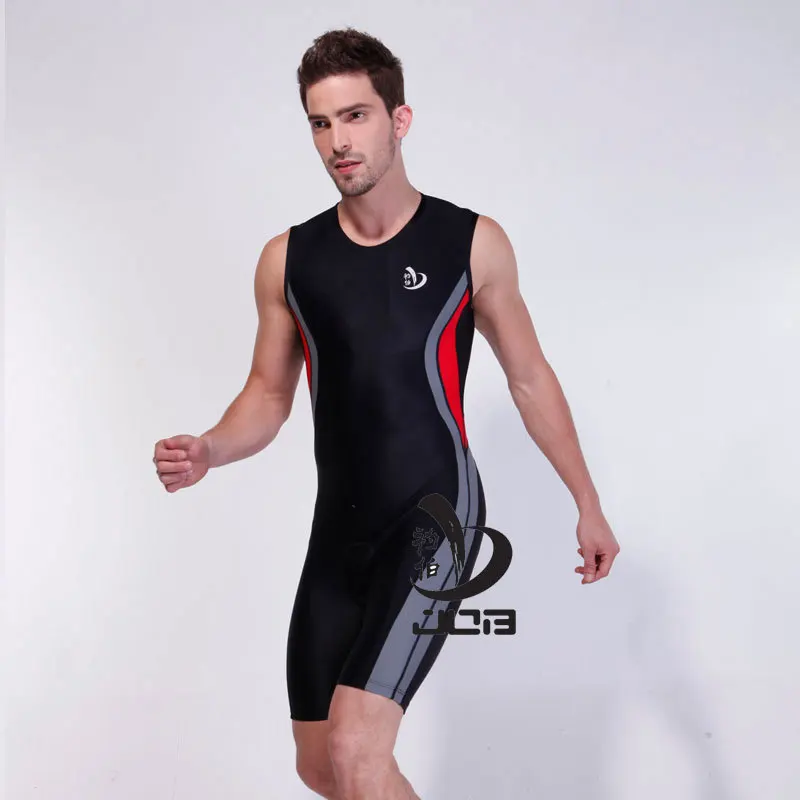 Image Job Triathlon Ironman Training Cycling one piece suit for men swimwear riding wear bicycle mens tri suit triathlon suit