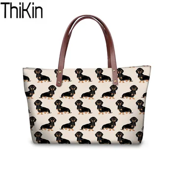THIKIN Women Doxie Dachshund Printing Shoulder Handbags for Females Fashion Top-Handle Bag Ladies Messenger Bags Girls Bookbag
THIKIN Women Doxie Dachshund Printing Shoulder Handbags for Females Fashion Top-Handle Bag Ladies Messenger Bags Girls Bookbag