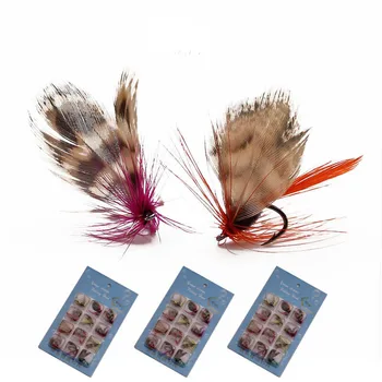12pcs/pack kit Butterfly fly fishing hook bait suit feathers hook faked insect bait imitation lure bait surface stream hook suit
12pcs/pack kit Butterfly fly fishing hook bait suit feathers hook faked insect bait imitation lure bait surface stream hook suit