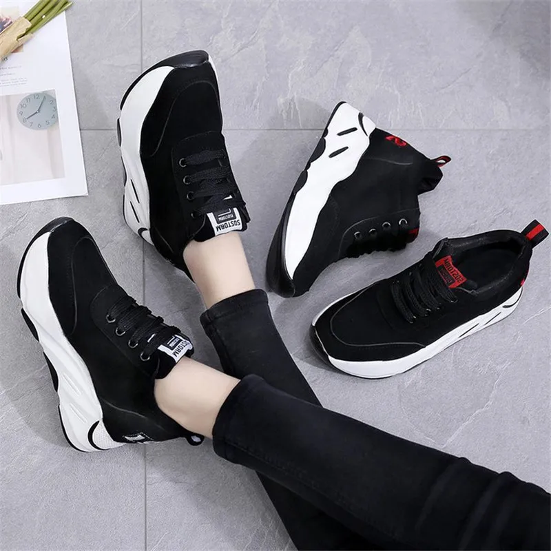 2018 winterWomen Sneakers Platform Shoes Height Increasing Casual Shoes Wedges Trainers Tenis Feminino 9cm heel shoes women
2018 winterWomen Sneakers Platform Shoes Height Increasing Casual Shoes Wedges Trainers Tenis Feminino 9cm heel shoes women