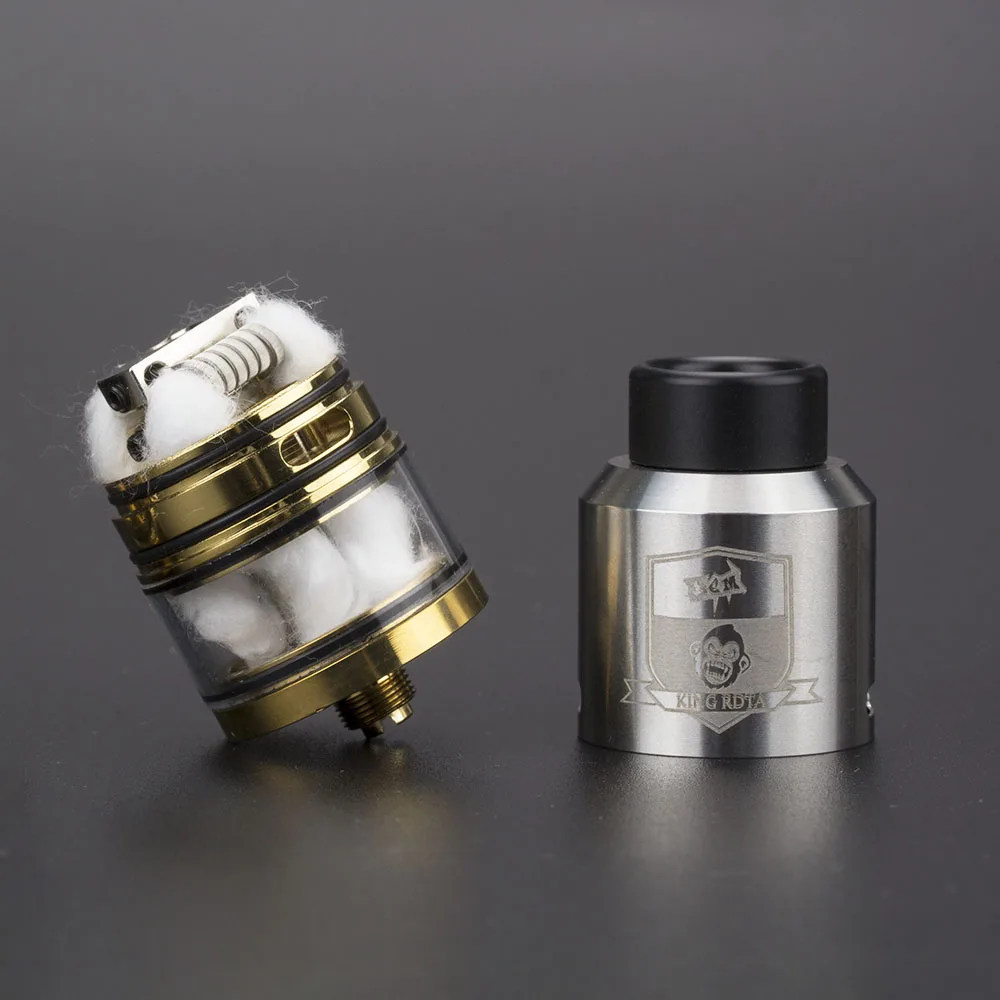 Катушка отец Кинг стиль RTA RDA RDTA 3 5 мл емкость 25 мм диаметр бак для вейпа коробка