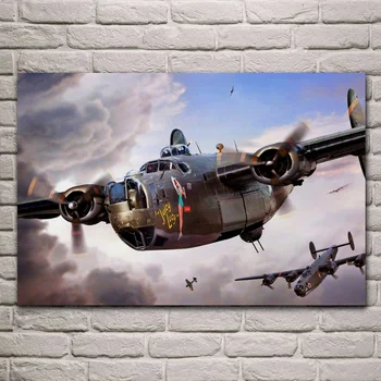 USA B 24D Heavy bomber Consolidated USAAF Liberator four engine living room home art decor wood frame fabric poster MC796
USA B 24D Heavy bomber Consolidated USAAF Liberator four engine living room home art decor wood frame fabric poster MC796