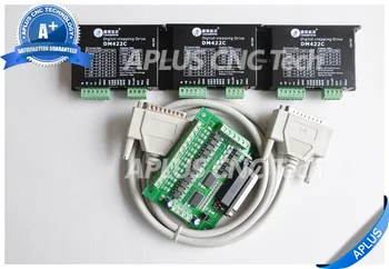 3 PCS LeadShine DM422C, 2 Phase Stepper Motor Driver, Up to 40VDC / 2.2A / 512 microstep
3 PCS LeadShine DM422C, 2 Phase Stepper Motor Driver, Up to 40VDC / 2.2A / 512 microstep