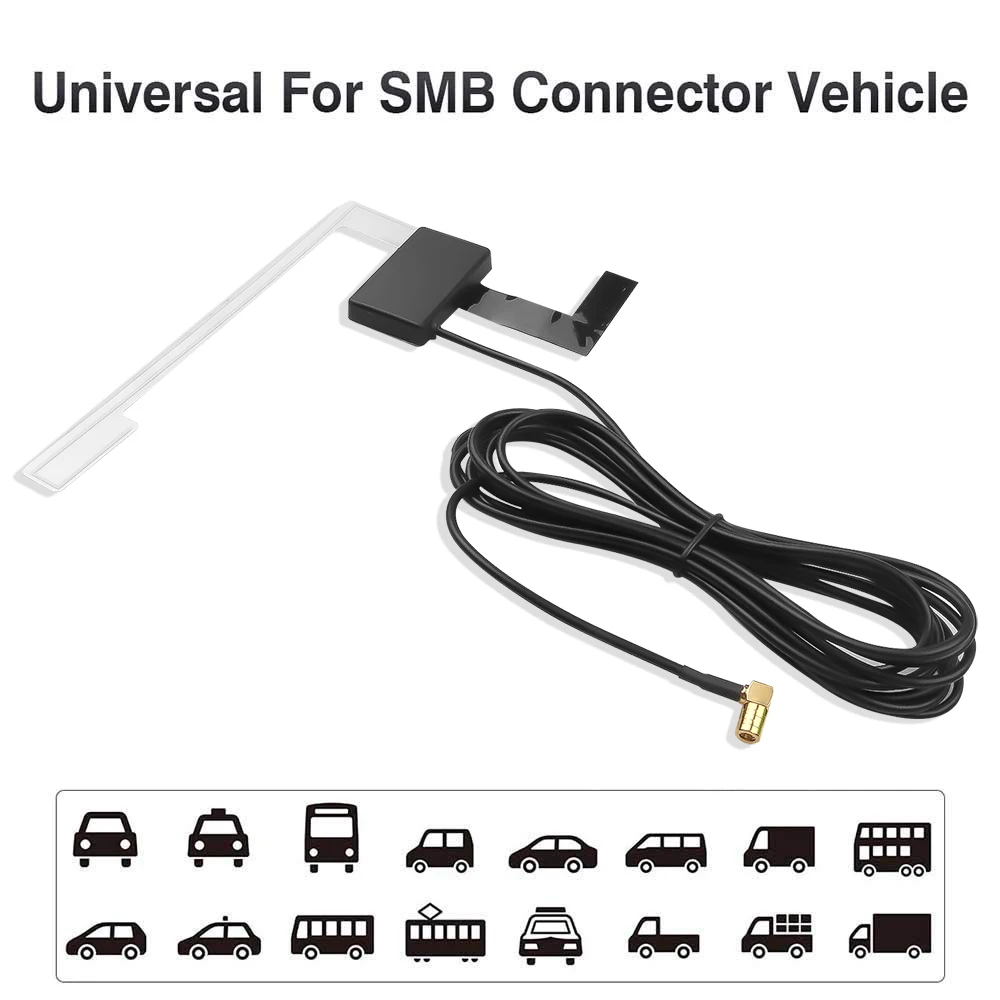 kebidumei Newest DAB / DAB SMB Car Digital Active Antenna for Radio TV Receiver Box Digital Auto Radio Aerial Antenna Cable
kebidumei Newest DAB / DAB SMB Car Digital Active Antenna for Radio TV Receiver Box Digital Auto Radio Aerial Antenna Cable