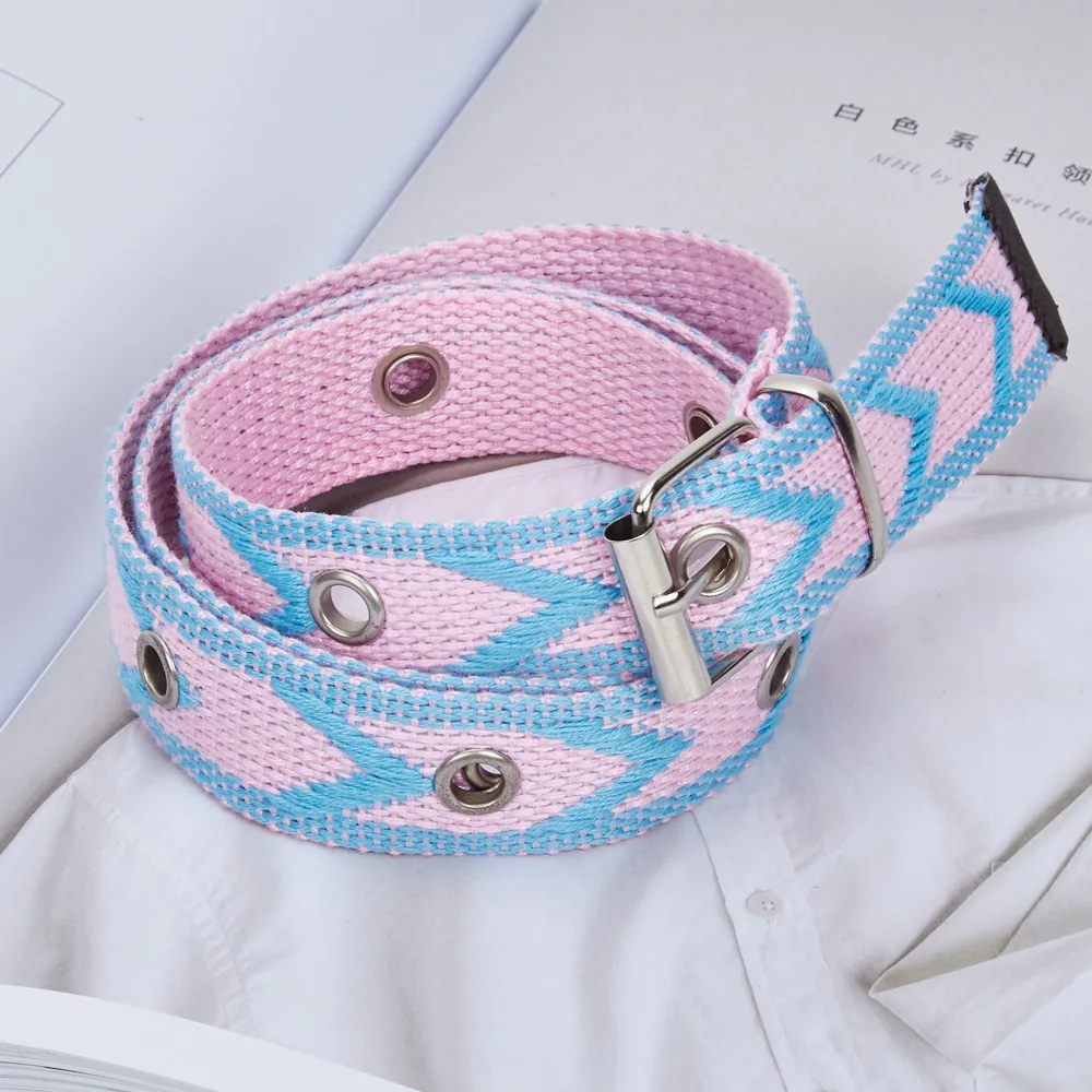 Men Women's Canvas Webbing Metal Buckle Woven Stretch Waist Belt Metal Buckle Woven Braid Belts
Men Women's Canvas Webbing Metal Buckle Woven Stretch Waist Belt Metal Buckle Woven Braid Belts