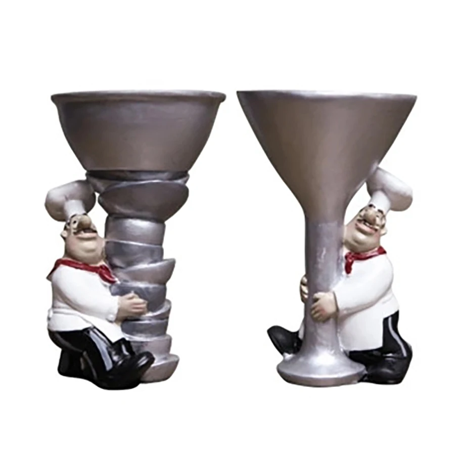 Retro Decor Chef Wine Glass Decorations Kitchen Center Wedding Table Decoration Centerpieces Mumluk Craft Decoration Discounts
Retro Decor Chef Wine Glass Decorations Kitchen Center Wedding Table Decoration Centerpieces Mumluk Craft Decoration Discounts