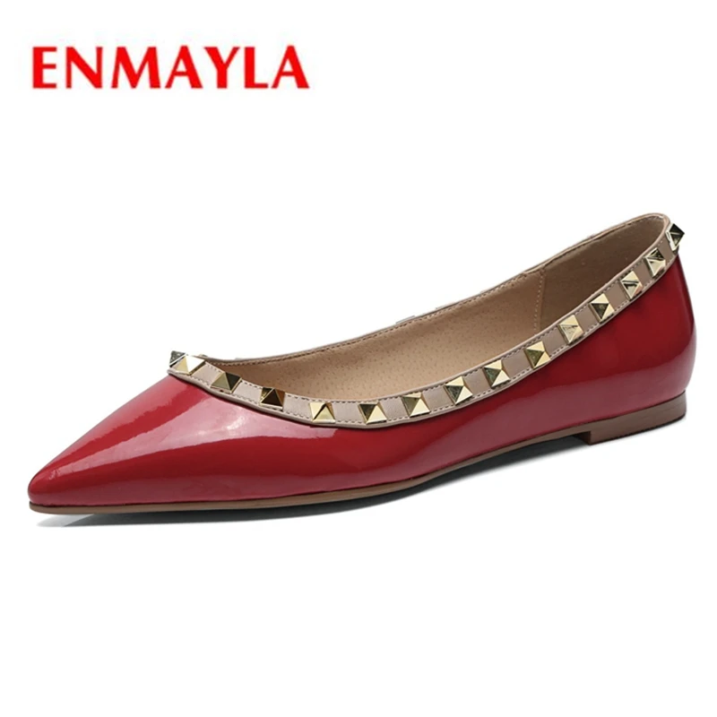 ENMAYLA Casual Basic Pointed Toe Slip-On Womens Shoes Flats Big Girl Shoes Shoes Female Size34-40 ZYL2118
ENMAYLA Casual Basic Pointed Toe Slip-On Womens Shoes Flats Big Girl Shoes Shoes Female Size34-40 ZYL2118