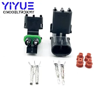 10 Set 2 Pin 12010973 12015792 Female Male Weather Pack Electrical Wire 2.5 Connector Plug Sealed Wiring Automobile Connectors
10 Set 2 Pin 12010973 12015792 Female Male Weather Pack Electrical Wire 2.5 Connector Plug Sealed Wiring Automobile Connectors