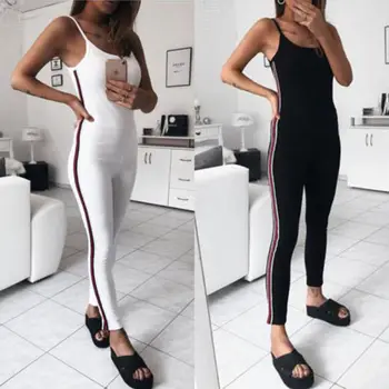 Rompers Women Ladies Clubwear Playsuit Bodycon Party 2018 Summer Sleeveless Jumpsuit Romper Trousers
Rompers Women Ladies Clubwear Playsuit Bodycon Party 2018 Summer Sleeveless Jumpsuit Romper Trousers