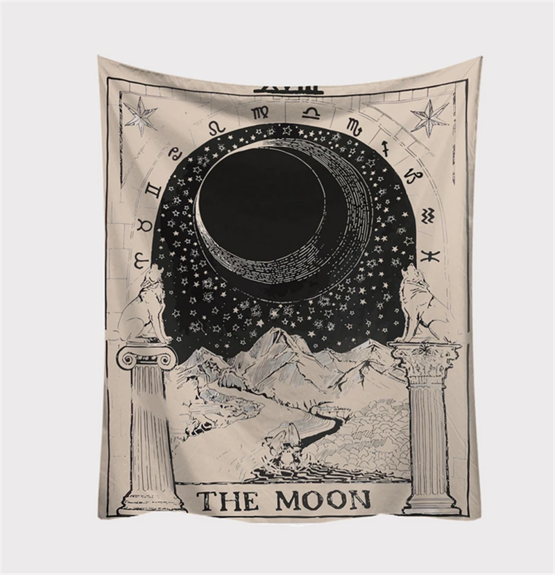 Tarot Card Boho Tapestry Wall Hanging Astrology Divination Bedspread Beach Home Living Room Mat Cloth Textile Art Decoration
Tarot Card Boho Tapestry Wall Hanging Astrology Divination Bedspread Beach Home Living Room Mat Cloth Textile Art Decoration