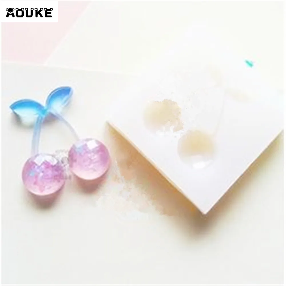 Handmade Gum Cherry Transparent Silicone Mould Drops Rubber Mold Mobile Phone Decoration Tools Manual Molds DIY Jewelry Tools
Handmade Gum Cherry Transparent Silicone Mould Drops Rubber Mold Mobile Phone Decoration Tools Manual Molds DIY Jewelry Tools
