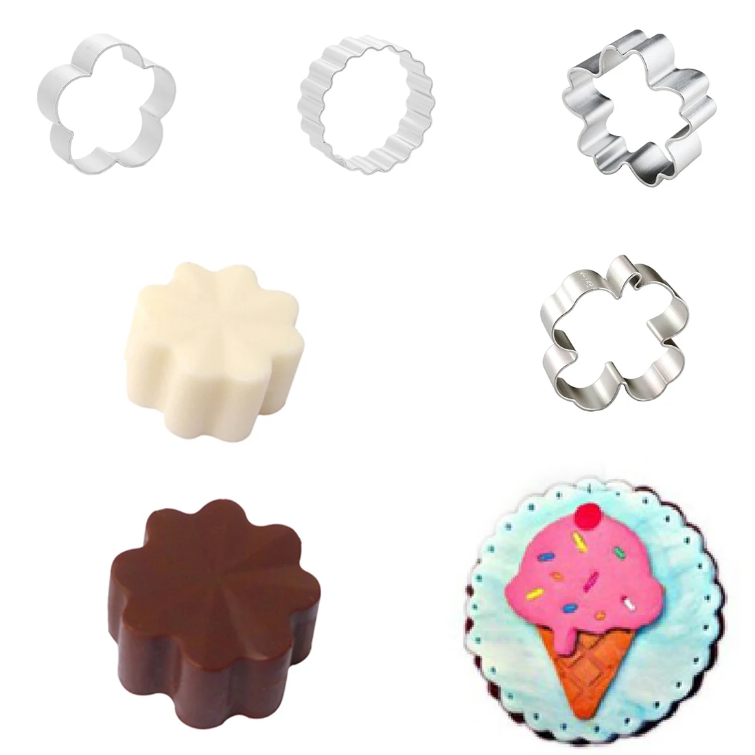 Plum Flower Shape Aluminium Mold Sugarcraft Biscuit DIY Cookie Tool Cake Pastry Baking Cutter Mould Tool baking tools for cakes
Plum Flower Shape Aluminium Mold Sugarcraft Biscuit DIY Cookie Tool Cake Pastry Baking Cutter Mould Tool baking tools for cakes
