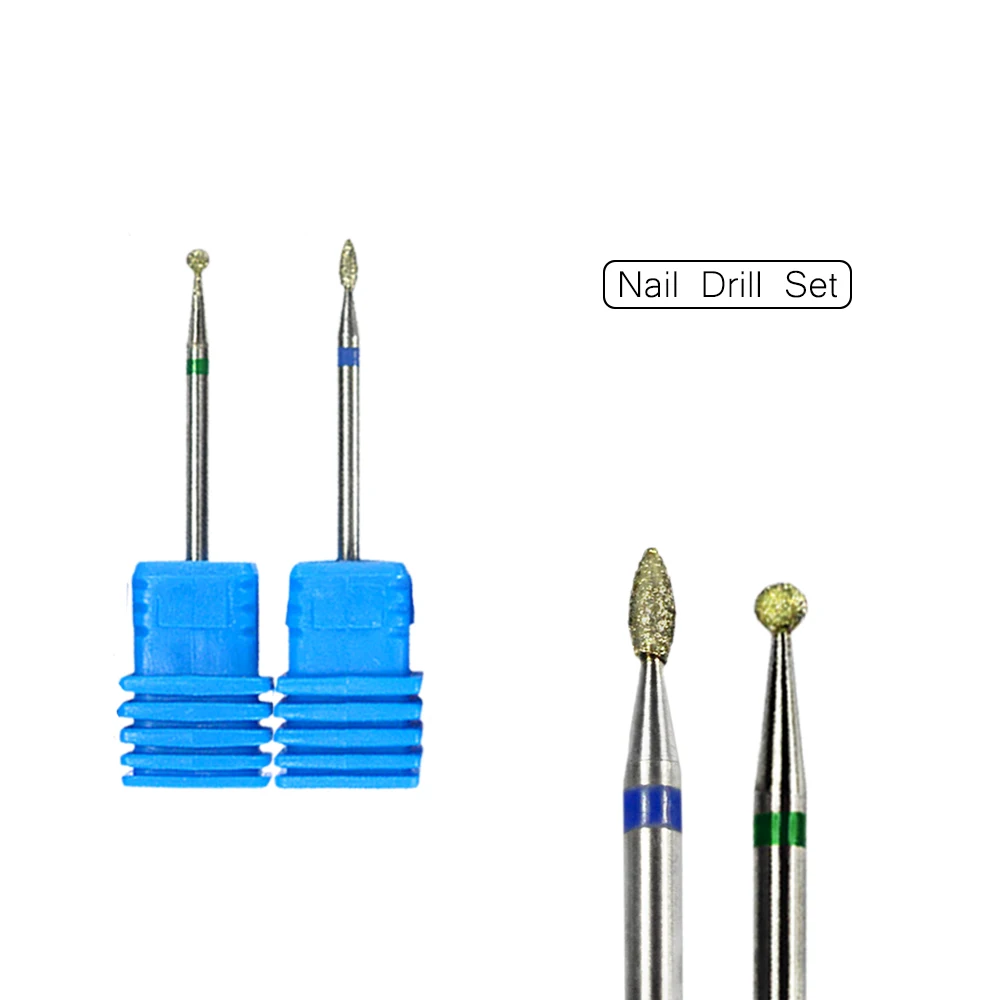 2 Pcs Ball Shape Diamond Nail Drill Bit Burr Head Cuticle Clean Bit For Manicure Drill Accessories Mill Nail Care Tool LAjg03-08
2 Pcs Ball Shape Diamond Nail Drill Bit Burr Head Cuticle Clean Bit For Manicure Drill Accessories Mill Nail Care Tool LAjg03-08
