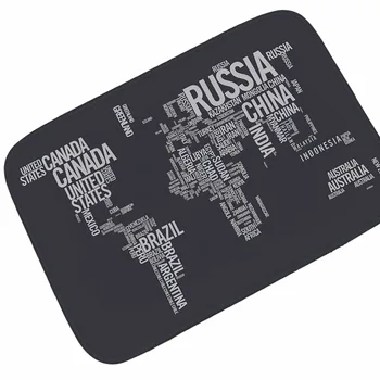 Country Name Pattern Door Mat Decoration Home Interior Entrance Door Mat Corridor Balcony Mat Bedroom Bedside Rug Floor Mat
Country Name Pattern Door Mat Decoration Home Interior Entrance Door Mat Corridor Balcony Mat Bedroom Bedside Rug Floor Mat