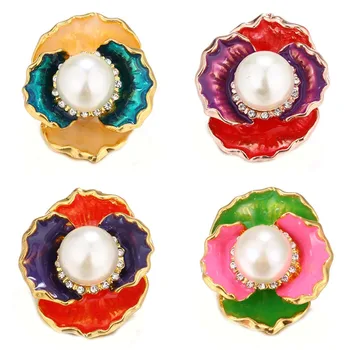 10pcs Big Double Layer Flower Snap Buttons with Stone Oil Painting 18mm Gold Color Buttons Jewelry Fit DIY Snap Bracelets&Bangle
10pcs Big Double Layer Flower Snap Buttons with Stone Oil Painting 18mm Gold Color Buttons Jewelry Fit DIY Snap Bracelets&Bangle