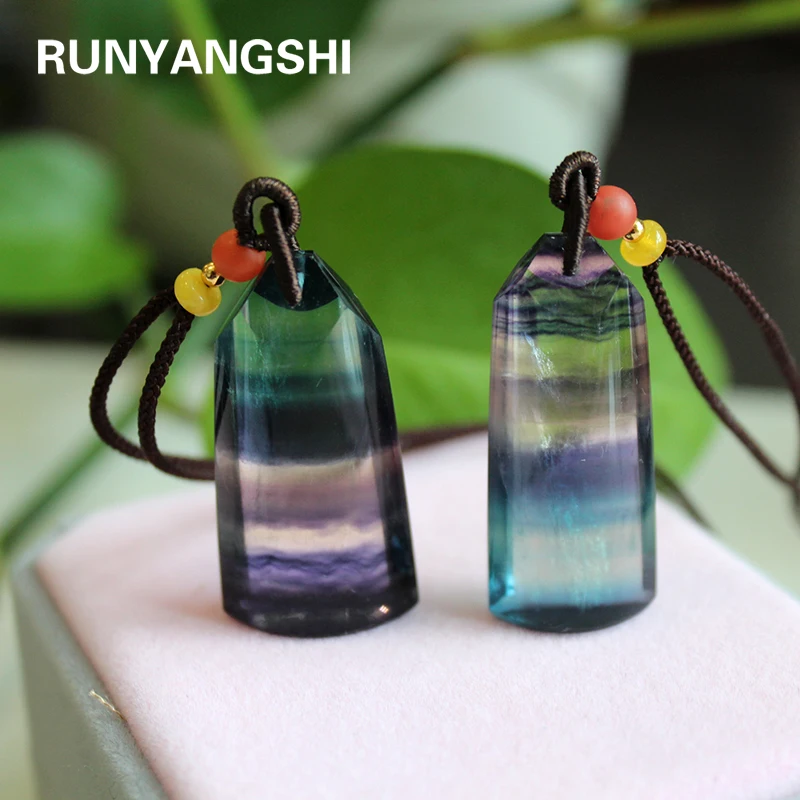 Natural crystal stone Colorful fluorite Pendant Charm Jewelry Healing Chakra Personalized Necklace Gem Quartz for gift
Natural crystal stone Colorful fluorite Pendant Charm Jewelry Healing Chakra Personalized Necklace Gem Quartz for gift