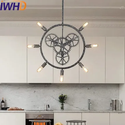 IWHD Iron Loft Style Vintage Pendant Lights Retro Industrial Lamp Black cage Hanging Lamp Kitchen Wicker Luminaire Suspendu
IWHD Iron Loft Style Vintage Pendant Lights Retro Industrial Lamp Black cage Hanging Lamp Kitchen Wicker Luminaire Suspendu