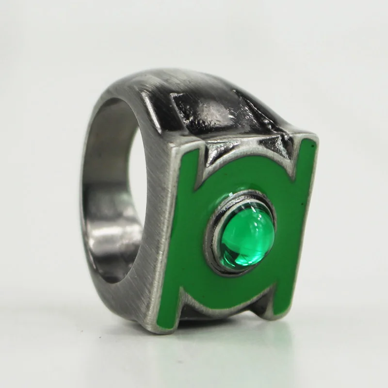 Green lantern ring stainless jewelry high quality with crystal toy figures with Box
Green lantern ring stainless jewelry high quality with crystal toy figures with Box