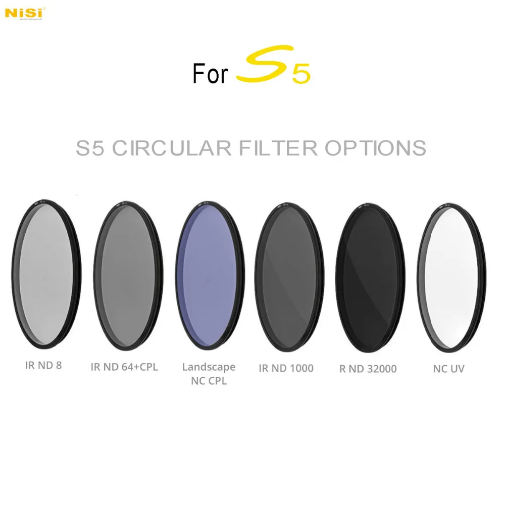 NiSi S5 ND8 / ND64+CPL / ND1000 / ND32000 / Langscape NC CPL / NC UV Circular Filter for S5 150mm Filter Holder
NiSi S5 ND8 / ND64+CPL / ND1000 / ND32000 / Langscape NC CPL / NC UV Circular Filter for S5 150mm Filter Holder