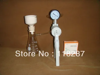 250 ml Filtration set(filtration flask+Buchener Funnel+Vacuum pump+filter paper)
250 ml Filtration set(filtration flask+Buchener Funnel+Vacuum pump+filter paper)