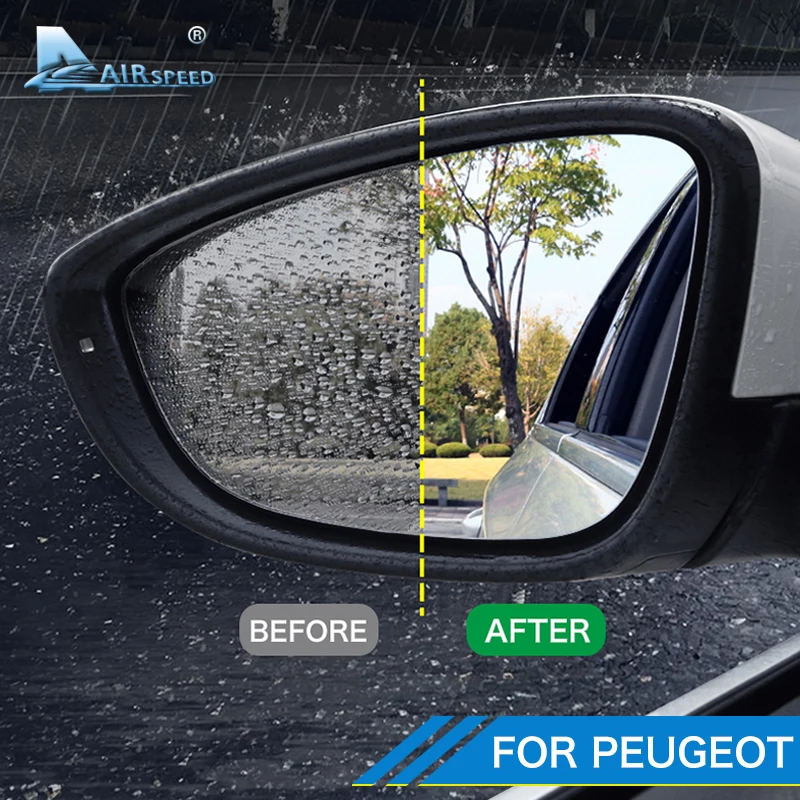 Airspeed Car Rearview Mirror Protective Film Anti Fog Anti Glare Waterproof for Peugeot 408 308 308S 508 4008 5008 Accessories
Airspeed Car Rearview Mirror Protective Film Anti Fog Anti Glare Waterproof for Peugeot 408 308 308S 508 4008 5008 Accessories