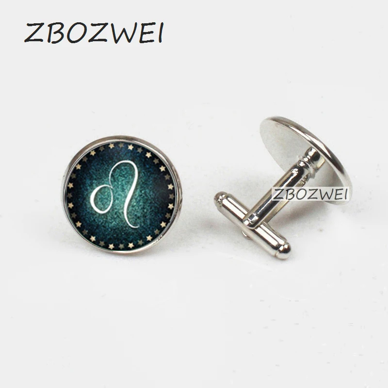 ZBOZWEI 2018 Fashion Handmade Cufflink Signs of the zodiac gem Leo time Glass Personality Cuffs High Quality Cufflink Jewelry
ZBOZWEI 2018 Fashion Handmade Cufflink Signs of the zodiac gem Leo time Glass Personality Cuffs High Quality Cufflink Jewelry