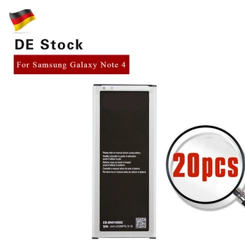 20pcs Battery EB-BN910BBE For Samsung Galaxy Note 4 N910 N910F N910A N910V N910P N910T N910H 3220mAh Best Quality OEM De Stock
20pcs Battery EB-BN910BBE For Samsung Galaxy Note 4 N910 N910F N910A N910V N910P N910T N910H 3220mAh Best Quality OEM De Stock