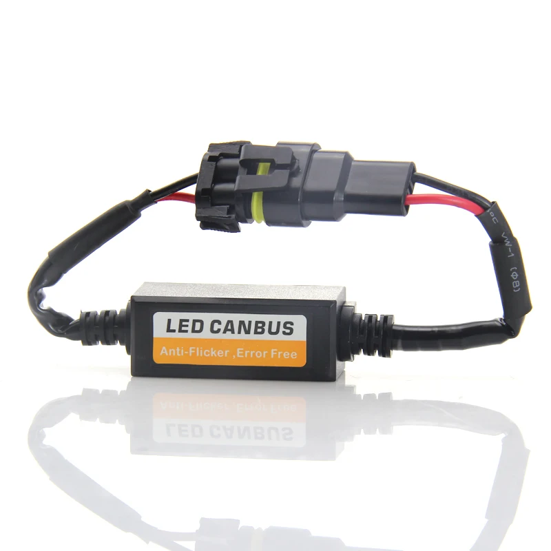 2pcs Error Free LED Canbus Decoder for LED Car Headlight Bulb Kits for SUV Fog Lamps H4 H7 H1 H11 9006 9007 Adapter Anti-Flicker
2pcs Error Free LED Canbus Decoder for LED Car Headlight Bulb Kits for SUV Fog Lamps H4 H7 H1 H11 9006 9007 Adapter Anti-Flicker