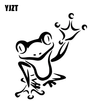 YJZT 12.8CM*15.3CM Frog Creative Pattern Decoration Car Stickers Car Door Vinyl Decal Black/Silver C4-2086
YJZT 12.8CM*15.3CM Frog Creative Pattern Decoration Car Stickers Car Door Vinyl Decal Black/Silver C4-2086