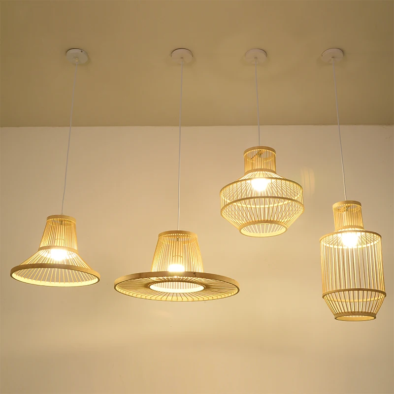 Restaurant Lamp and Bamboo Woven Japanese New Chinese Tea Room Staircase, Bar Window Lamp and Cane Art Hanging Lamp
Restaurant Lamp and Bamboo Woven Japanese New Chinese Tea Room Staircase, Bar Window Lamp and Cane Art Hanging Lamp