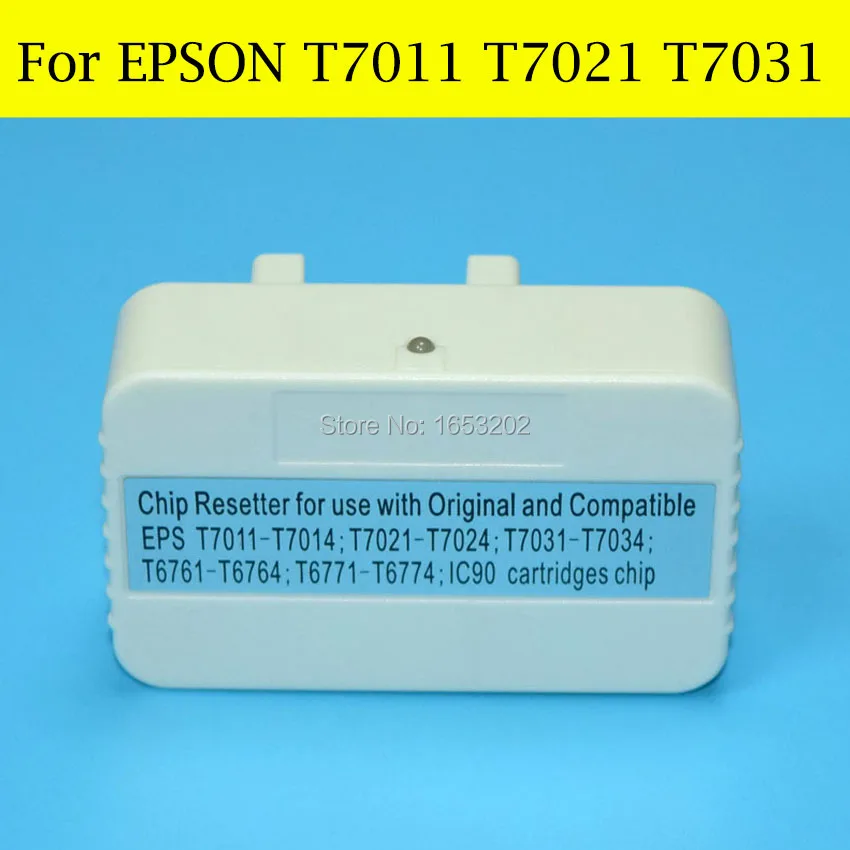1 PC Chip Resetter For Epson T7011 T7021 T7031 For EPSON WorkForce Pro WP-4015DN WP-4025DN WP-4095DN WP-4525DNF Printer
1 PC Chip Resetter For Epson T7011 T7021 T7031 For EPSON WorkForce Pro WP-4015DN WP-4025DN WP-4095DN WP-4525DNF Printer