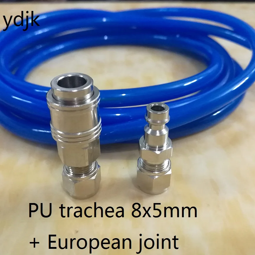Blue PU 5 10 15 20 meter 8mm x 5mm Polyurethane Air Compressor Hose Tube Flexible 8*5 MM Air Tool With Connector European joint
Blue PU 5 10 15 20 meter 8mm x 5mm Polyurethane Air Compressor Hose Tube Flexible 8*5 MM Air Tool With Connector European joint