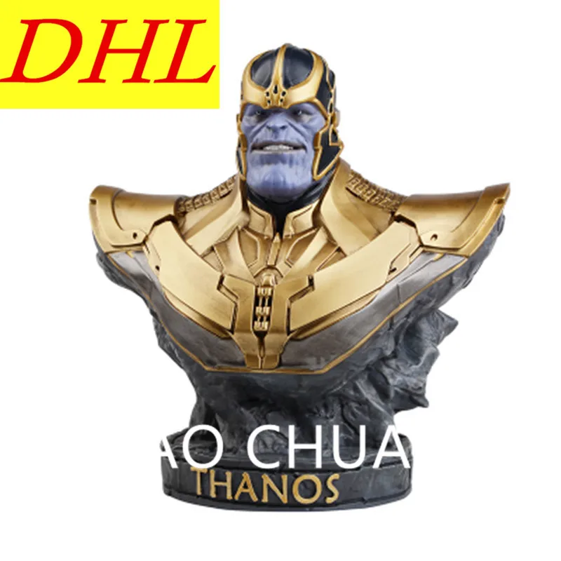 

The Avengers Guardians Of The Galaxy Supervillain Thanos Sculptures Bust PVC Action Figure Collection Model Bambola G1110